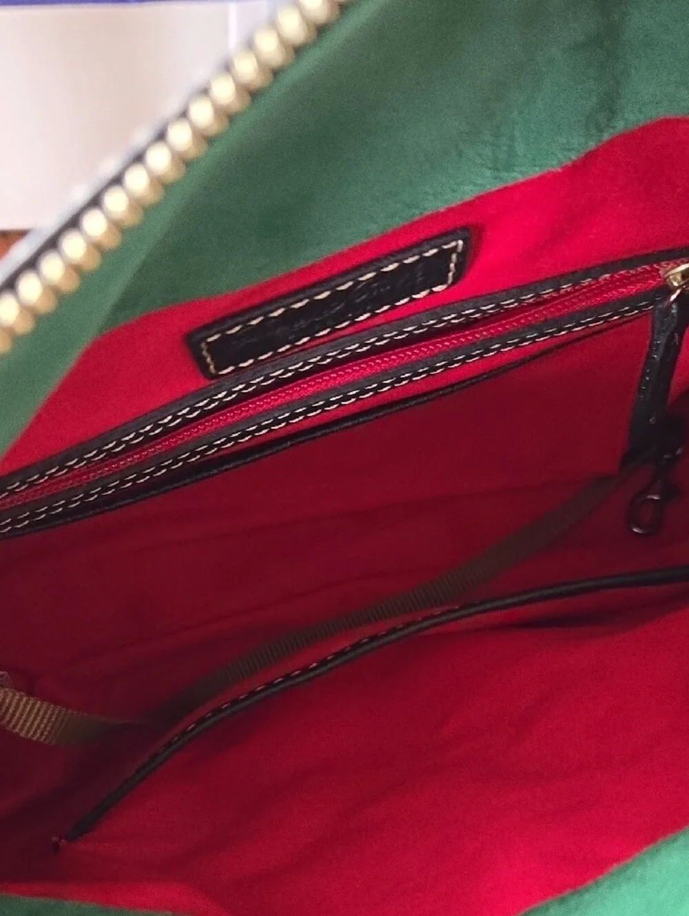 Dooney & Bourke Florentine Leather Satchel Black NWOT - Picture 4 of 11
